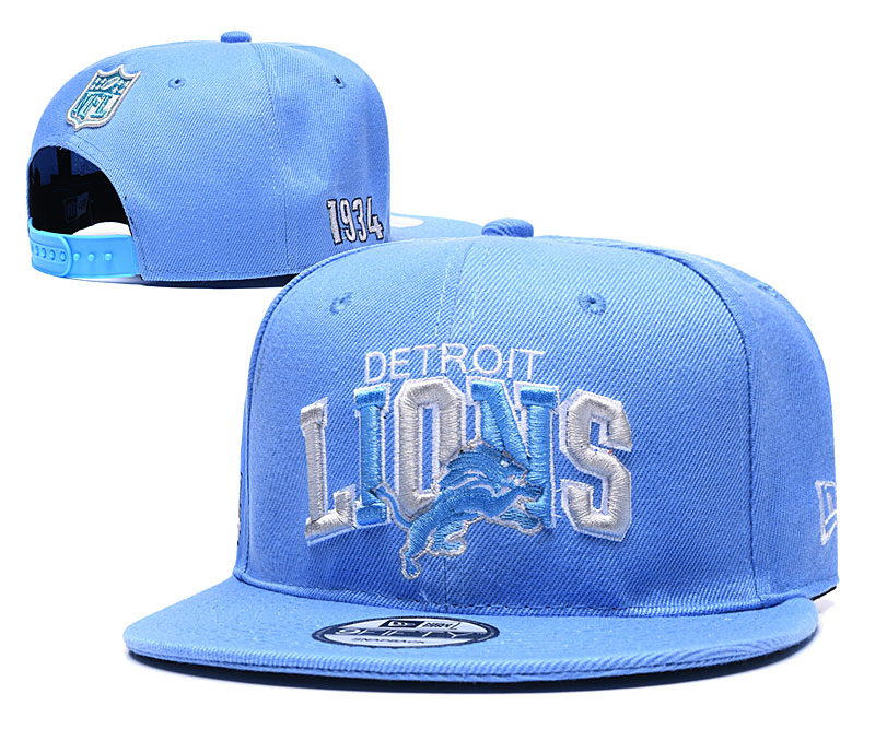 Detroit Lions 2025 Stitched Snapback Hats 012